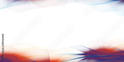 abstract colourful wave line background on white background.