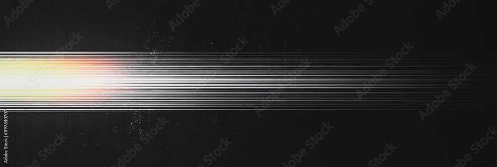 Abstract light streaks on dark background with bright gradient effect Abstract light streaks on dark background with bright gradient effect