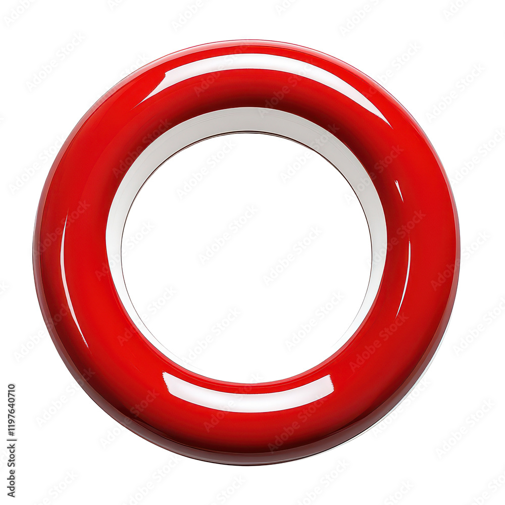 A large round ring with red and Png colors against a clean transparent background perfect for design concepts, A large round ring red and Png, transparent background. A large round ring with red and Png colors against a clean transparent background perfect for design concepts, A large round ring red and Png, transparent background.