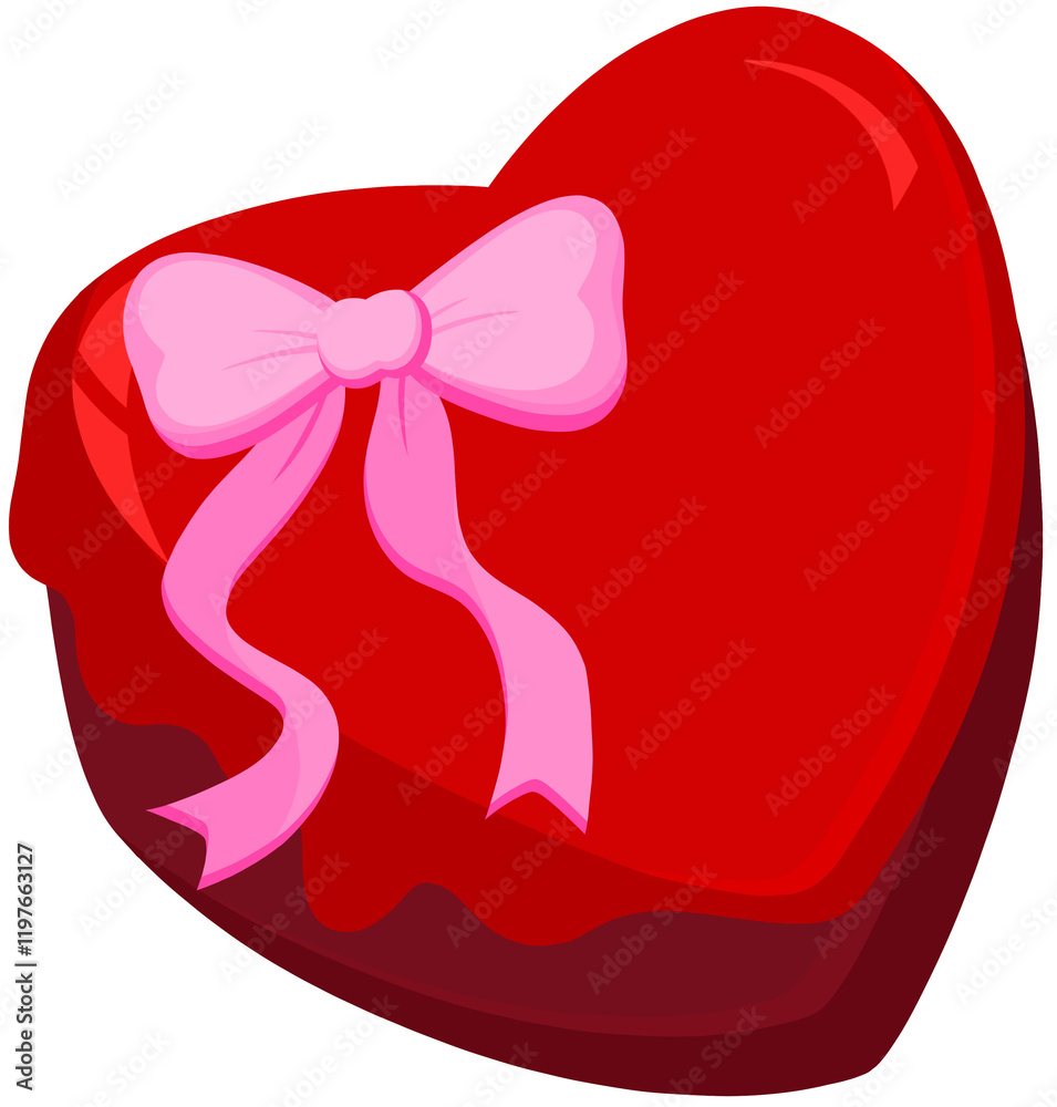 heart with ribbon heart with ribbon