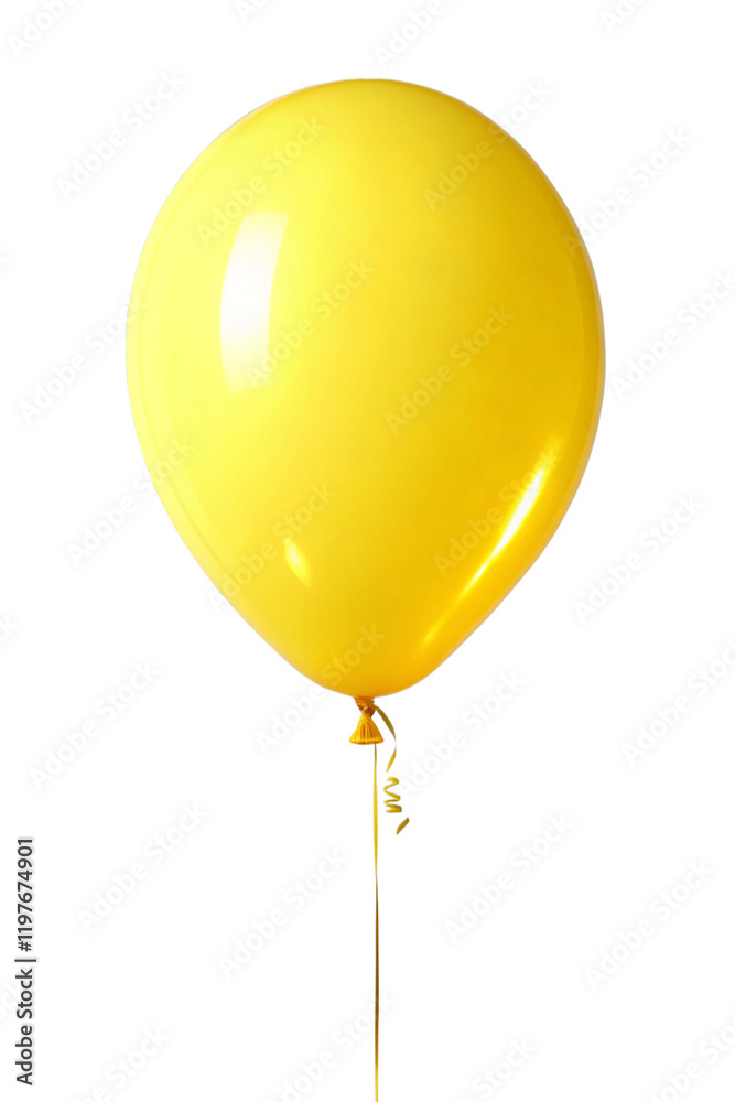 Festive background with helium balloons. Realistic decorative design elements. Vector 3d object ballon with ribbon, yellow color. Celebrate a birthday, Poster, banner happy anniversary. Festive background with helium balloons. Realistic decorative design elements. Vector 3d object ballon with ribbon, yellow color. Celebrate a birthday, Poster, banner happy anniversary.