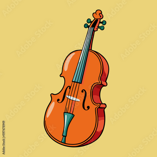 violin vector