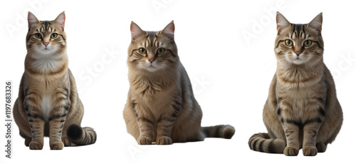 Adorable Real Cat: High-Quality PNG Files for Pet Lovers and Creative Designs