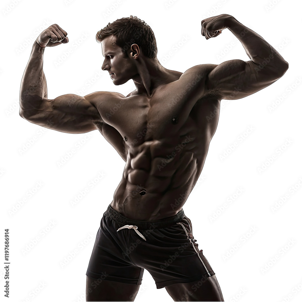 muscular male model muscular male model