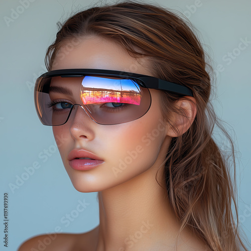 Futuristic Elegance: Stylish Wearable Technology Redefining Augmented Reality for Everyday Use and Modern Aesthetics