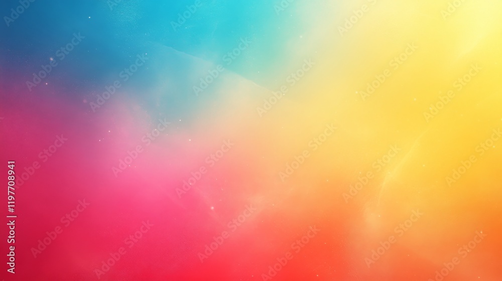 A vibrant gradient blend of colors ranging from blue to yellow, creating a dreamy, abstract background. A vibrant gradient blend of colors ranging from blue to yellow, creating a dreamy, abstract background.