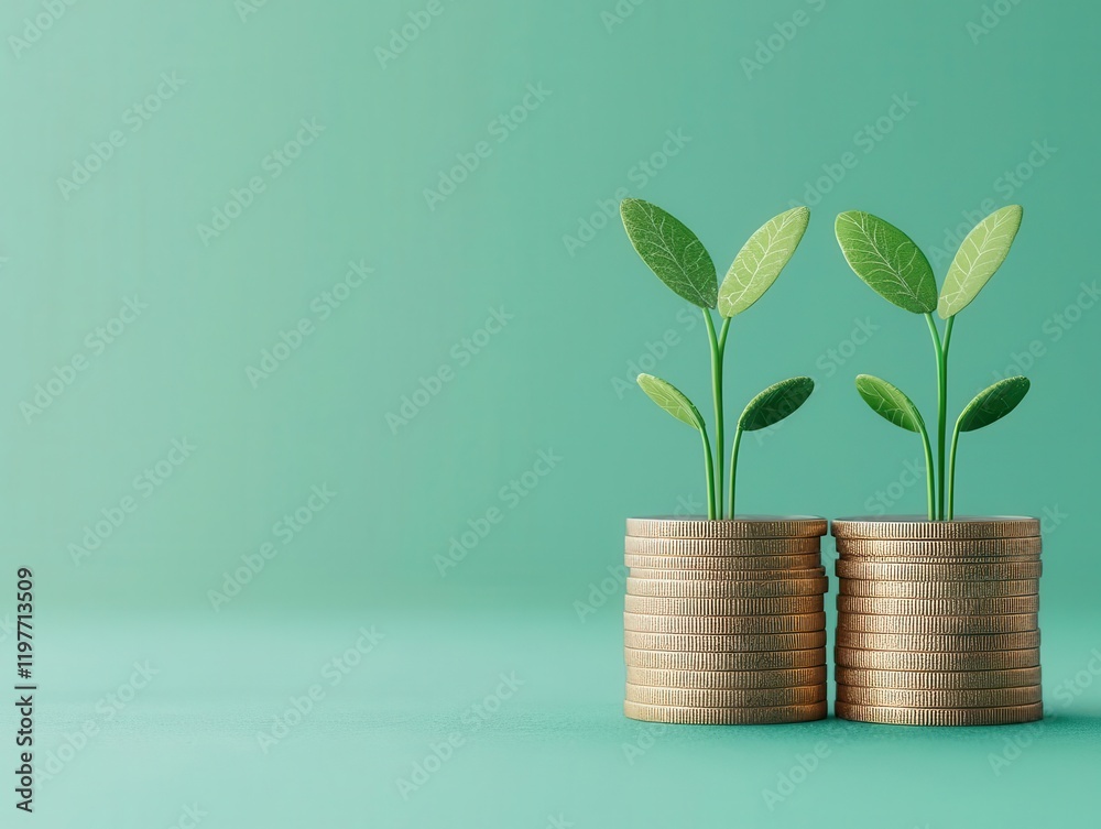 Digital representation of a mixed fund with equities and bonds forming a stable foundation, secure investment, financial growth