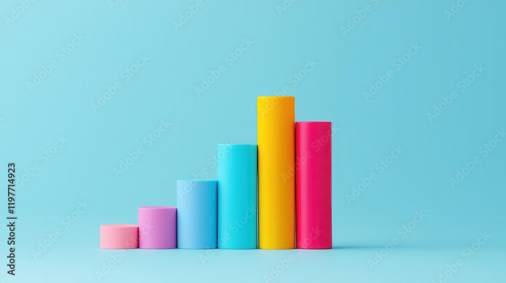 Digital bar chart comparing equity and bond performance in a mixed fund, investment analysis, strategic diversification Digital bar chart comparing equity and bond performance in a mixed fund, investment analysis, strategic diversification