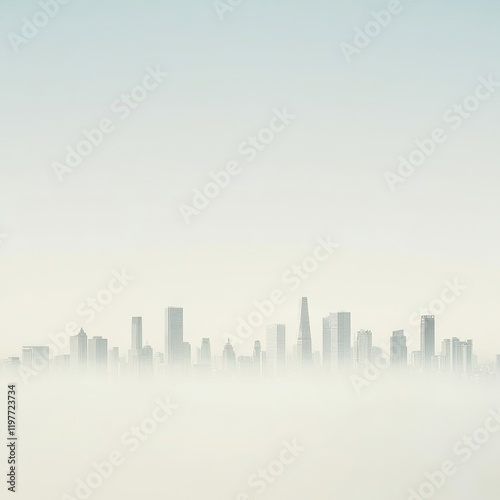 Skyline in Haze: A City Obscured by Air Pollution 31
