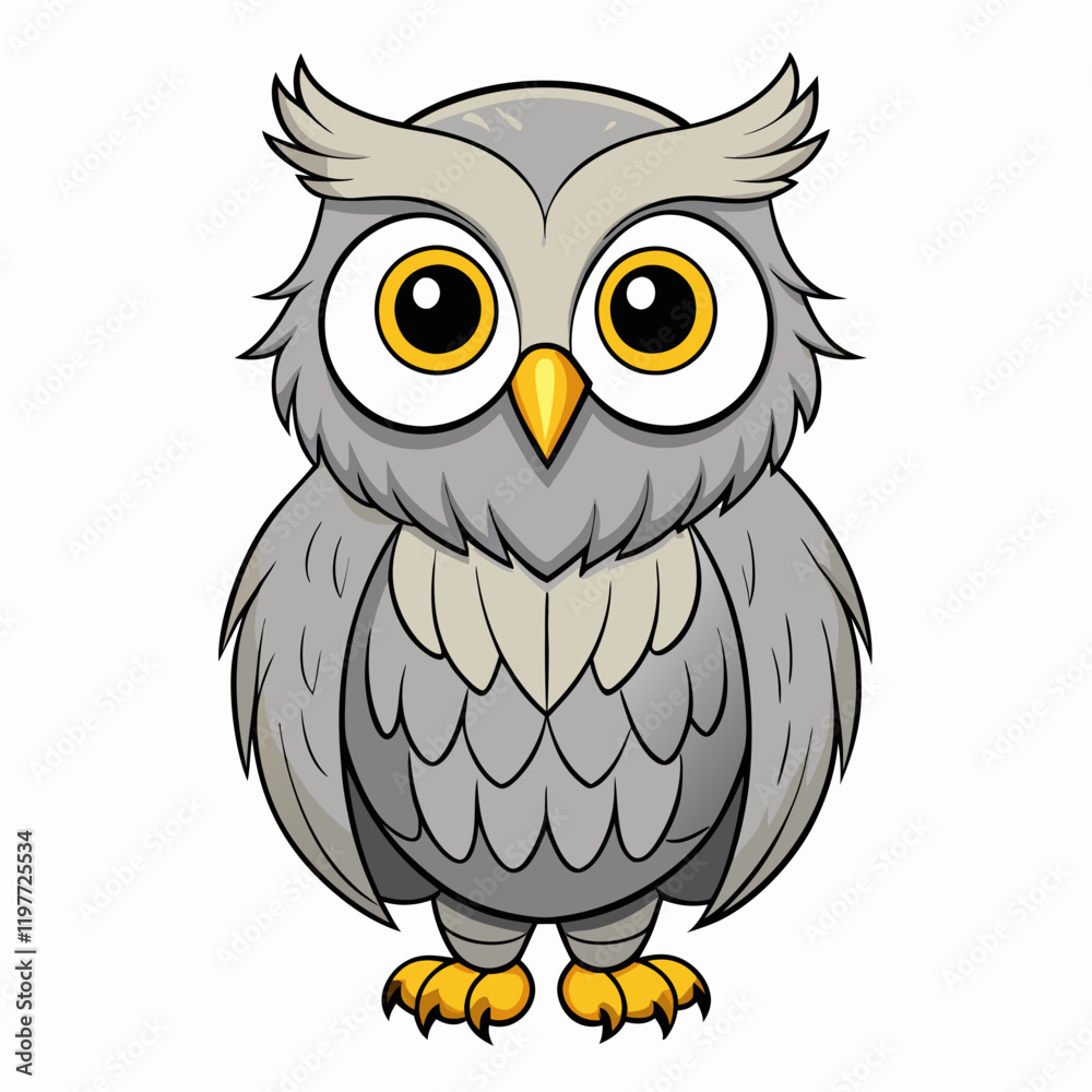 Fototapeta premium owl on a branch