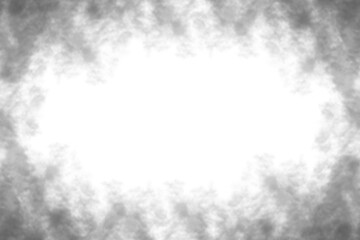 Dark black smoke or fog isolated on transparent background. Floating misty fog overlay. Smoke texture frame design. Effective texture of steam, dark fog, Mockup. Border, Smoke PNG for design elements 