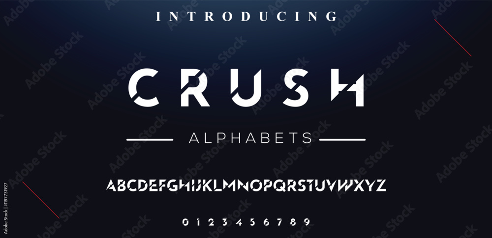Modern Bold Font. Regular Italic Number Typography urban style alphabet fonts for fashion, sport, technology, digital, movie, logo design, vector illustration Modern Bold Font. Regular Italic Number Typography urban style alphabet fonts for fashion, sport, technology, digital, movie, logo design, vector illustration