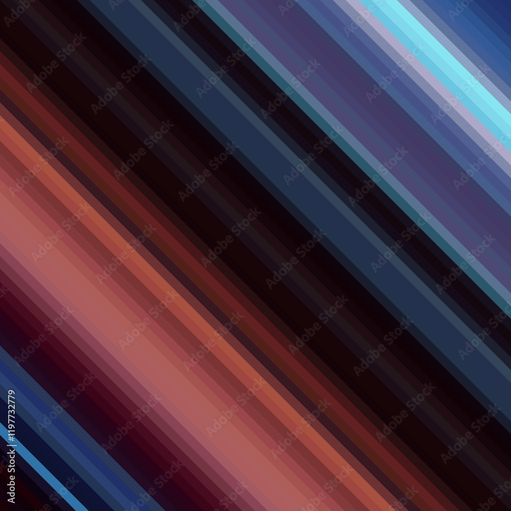 Fototapeta premium Colorful stripe abstract background. Motion effect. Color lines. Colored fiber texture backdrop and banner. Multi color gradient pattern and textured wallpaper.
