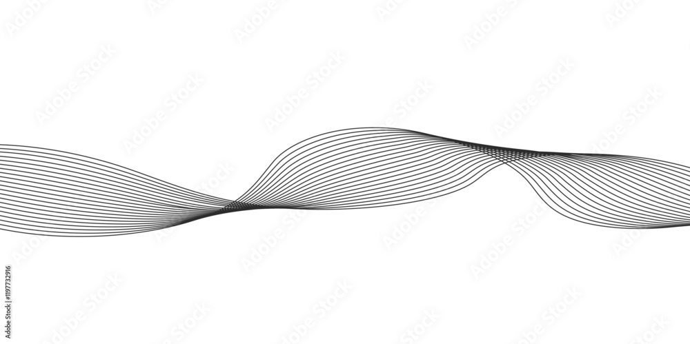 Modern abstract glowing wave background. Modern abstract glowing wave background.