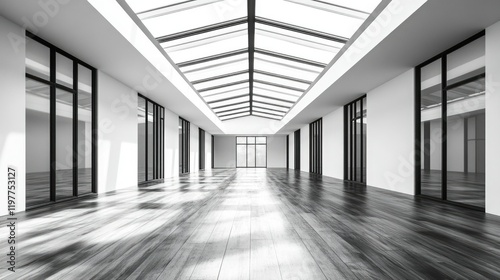 Fototapeta Naklejka Na Ścianę i Meble -  Modern Architectural Space