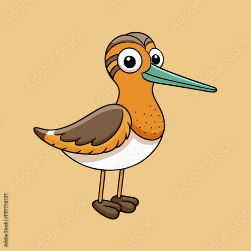 spoon billed sandpiper bird