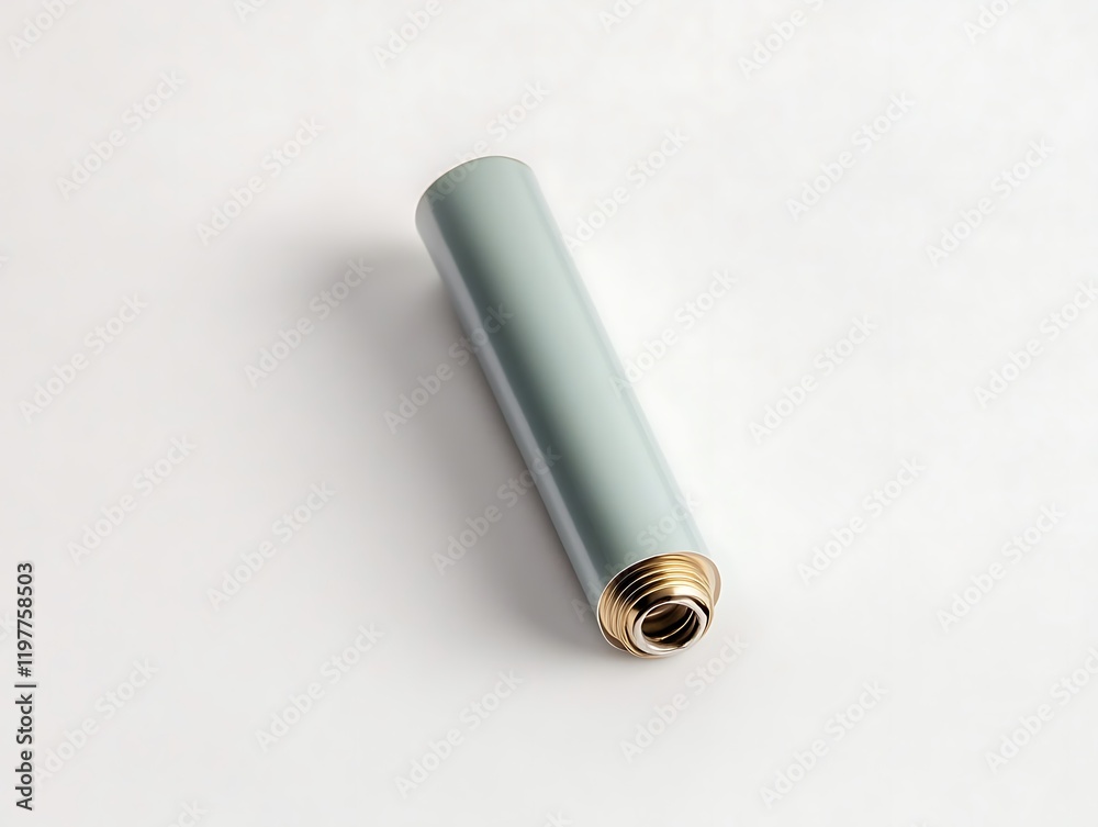 AAA alkaline battery on white background
AAA alkaline battery on white background