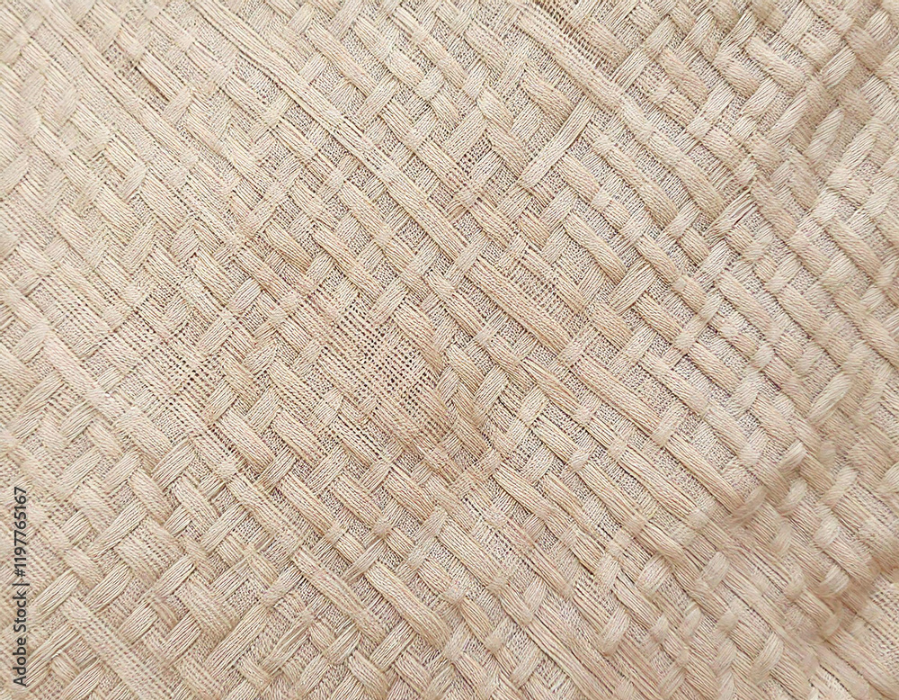 A seamless pattern of woven linen in neutral tones for minimal aesthetic design A seamless pattern of woven linen in neutral tones for minimal aesthetic design
