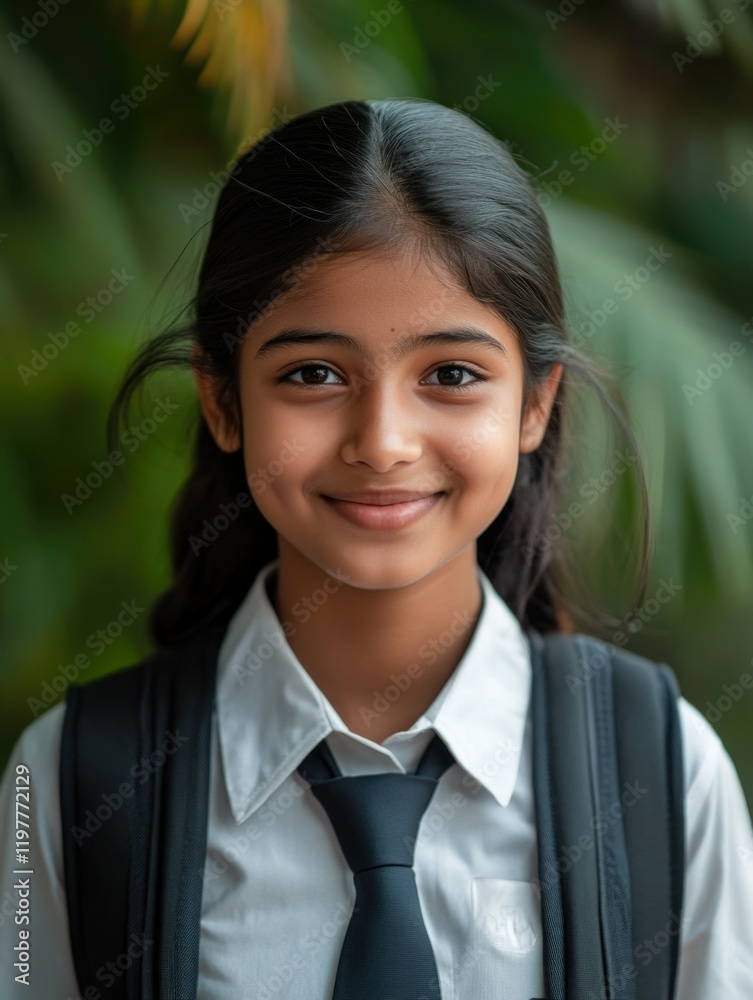 Young Student Smiling for School Photo Young Student Smiling for School Photo