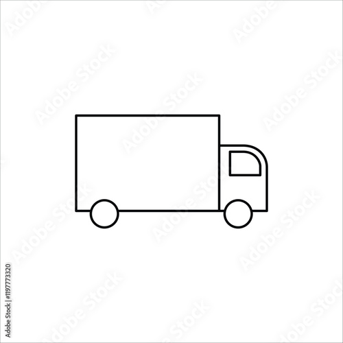 Icon Ecommerce truck