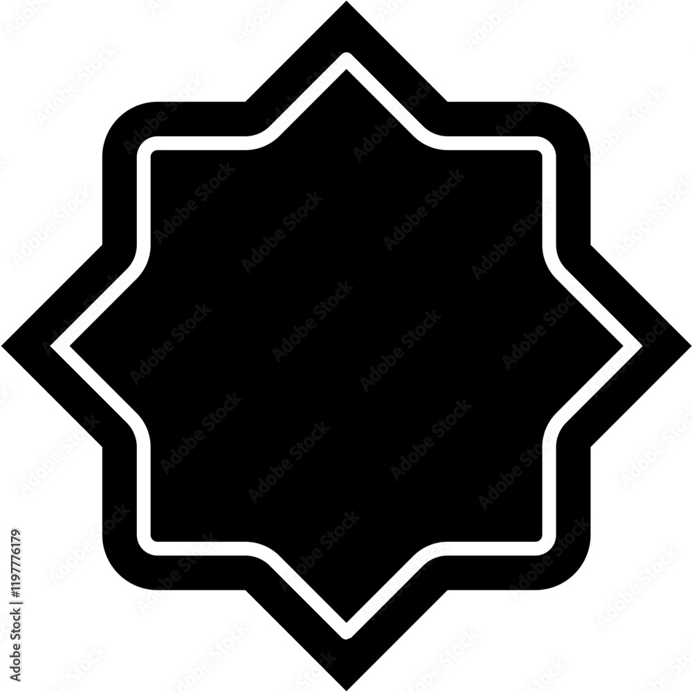 islamic decorative shape black solid, suitable for ramadan eid mubarak islamic decorative shape black solid, suitable for ramadan eid mubarak