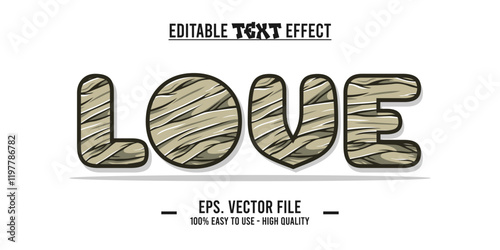 love typography word, vector illustration design, for poster design needs, banners, advertisements and others. Valentine's Day love and affection in an illustration art, eps file