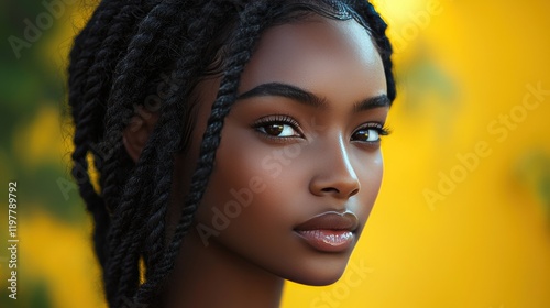 Portrait of a beautiful woman.