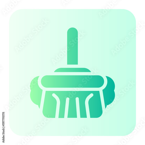 broom gradient icon