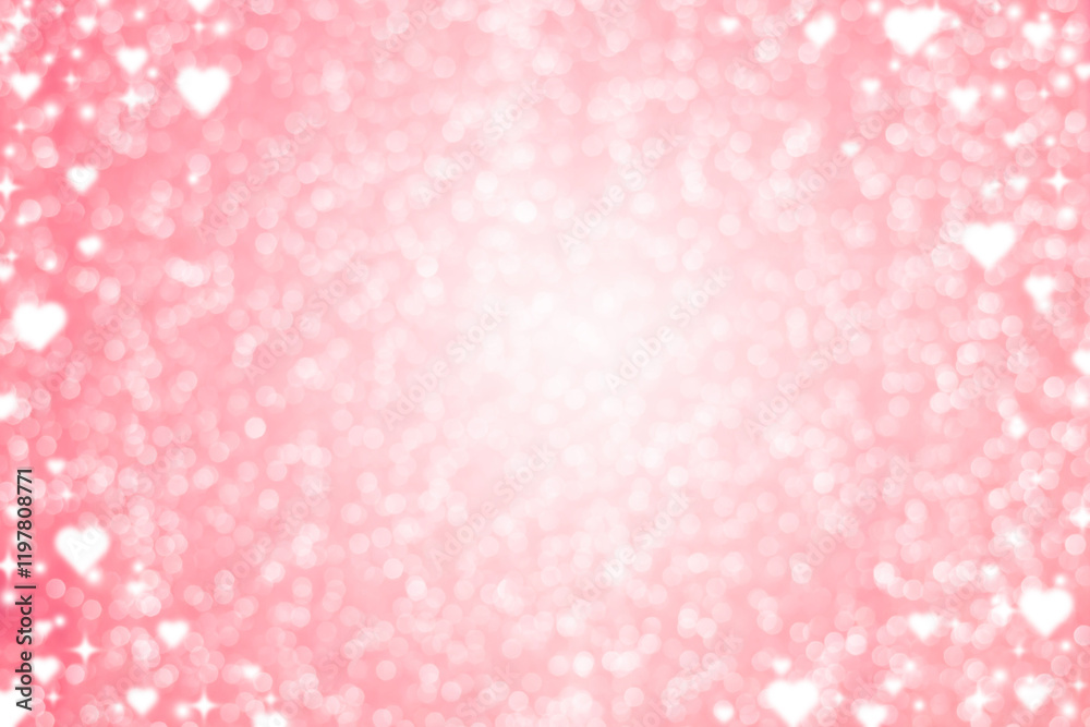 abstract blur soft gradient pink color background with heart shape and star glitter for show,promote and advertisee product in happy valentine's day collection concept abstract blur soft gradient pink color background with heart shape and star glitter for show,promote and advertisee product in happy valentine's day collection concept