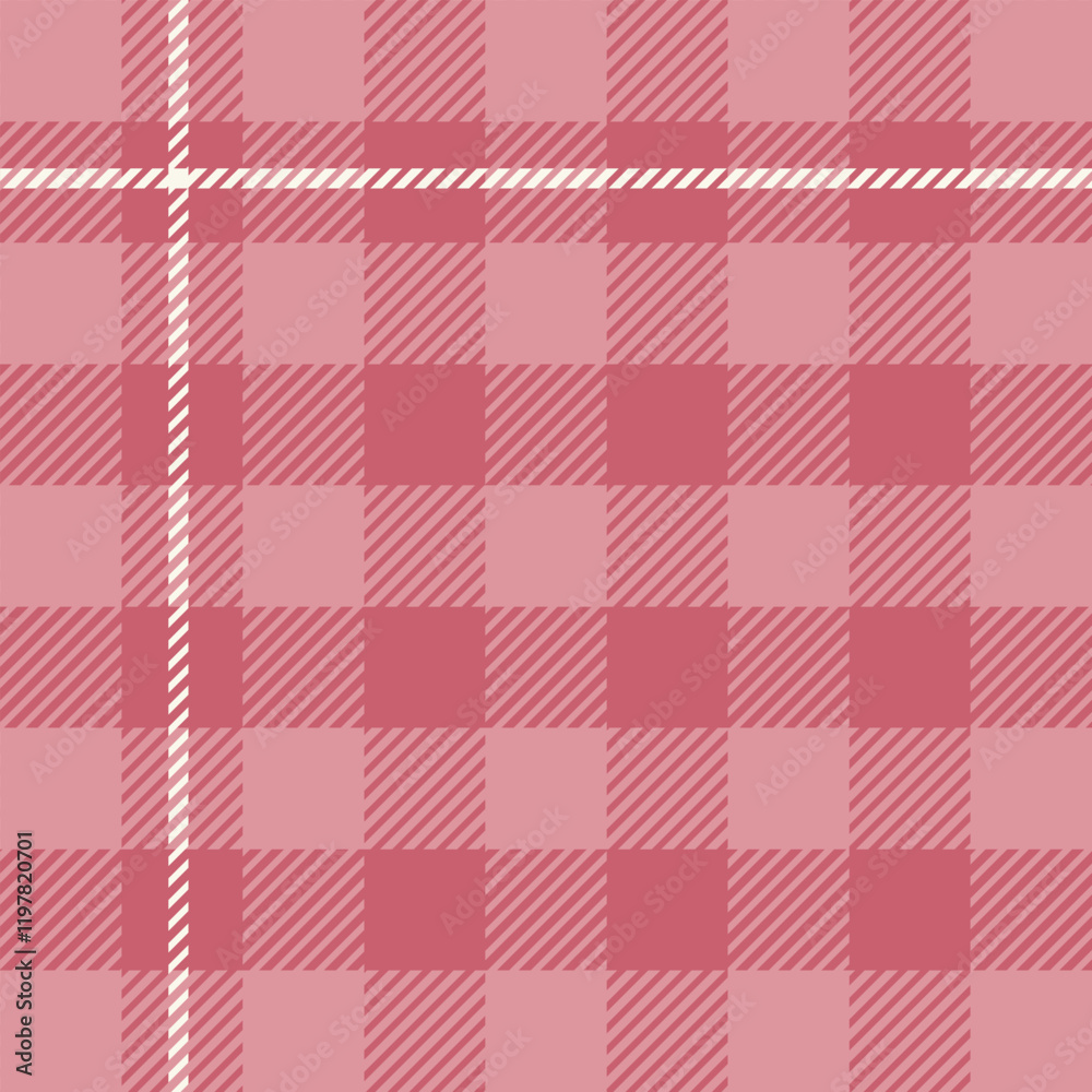 seamless pattern with stripes and red white plaid design seamless pattern with stripes and red white plaid design