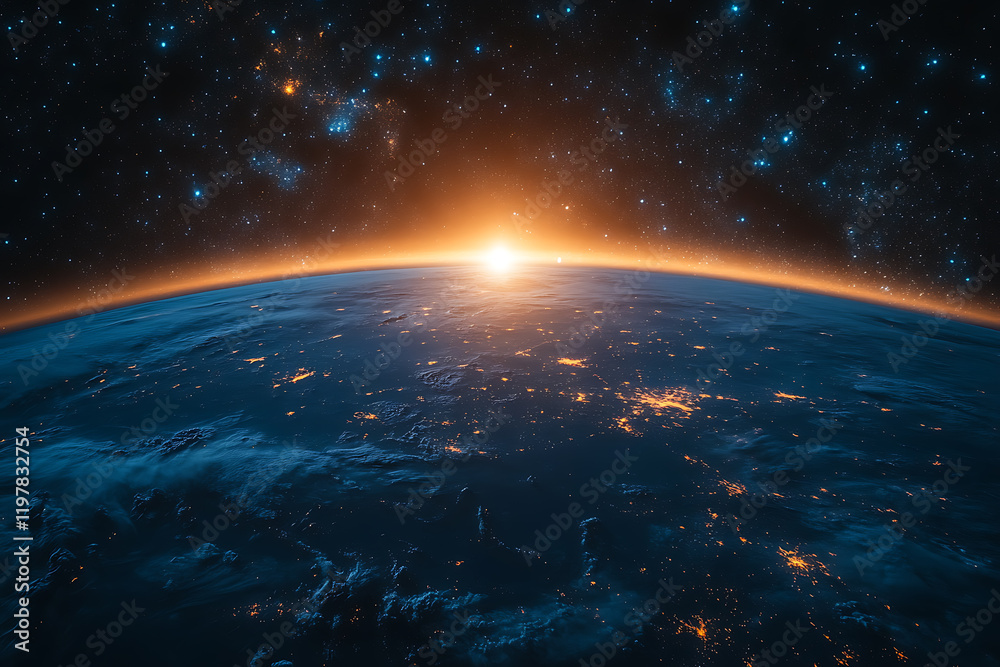 Glowing frame of Earth in space on a transparent background, highlighted by a combination of blue and black data points. Glowing frame of Earth in space on a transparent background, highlighted by a combination of blue and black data points.