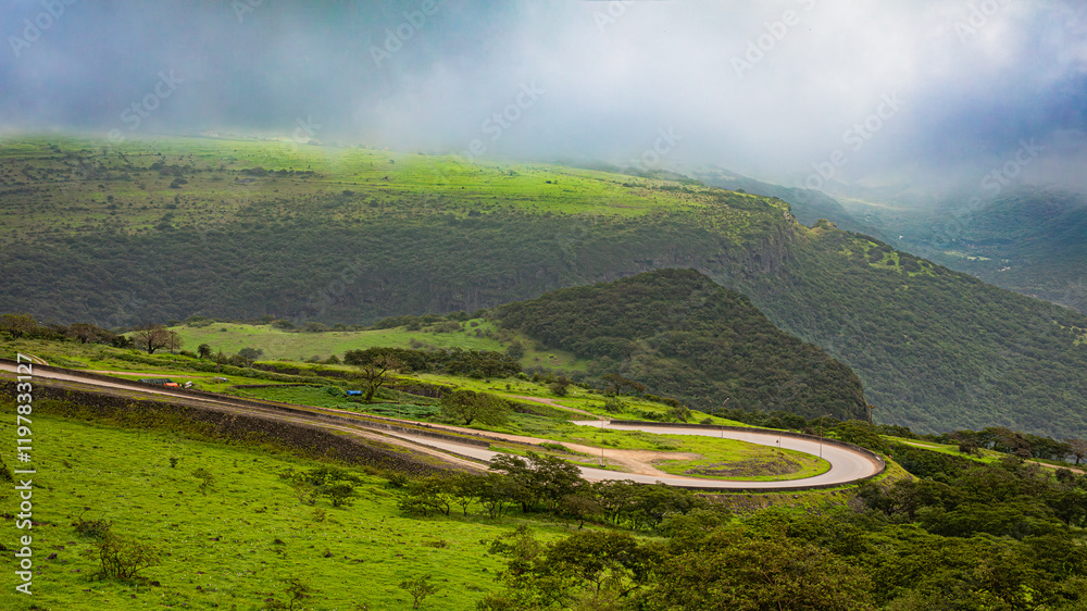 landscape of oman