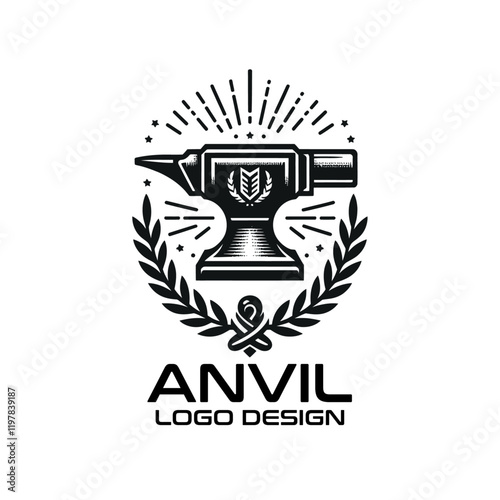 Anvil Vector Logo Design