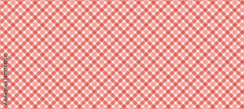 Red and white diagonal fabric texture background
