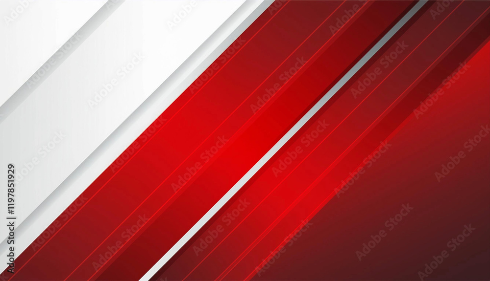 Modern red white abstract background Modern red white abstract background