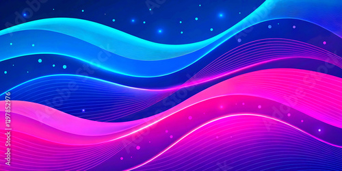 Modern fluid gradient backdrop with smooth transitions and artistic color flow design photo