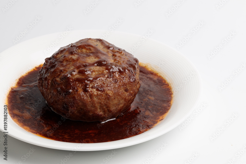 日本のデミグラスハンバーグ 日本のデミグラスハンバーグ