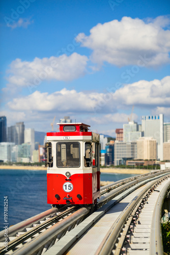 Busan capsule rail car