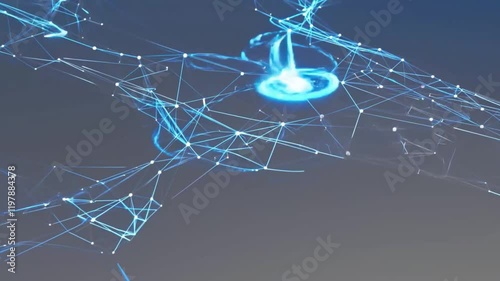 Electronic signals weaving through a global network, creating a dynamic tapestry of tech connectivity and seamless communication.