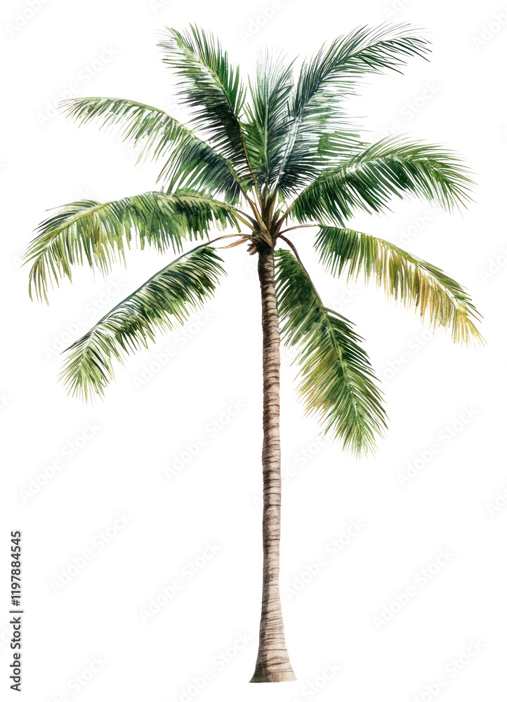 Obraz premium PNG Palm tree illustration palm palm tree.