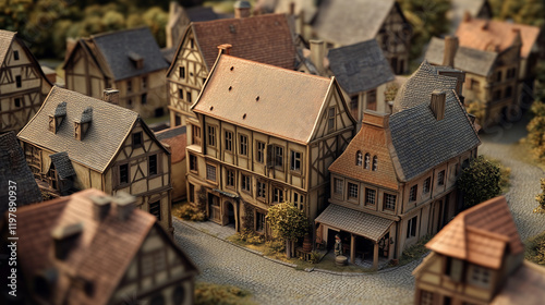 houses in the city