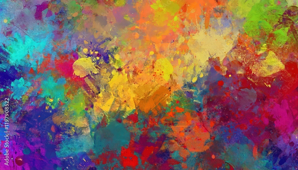 Vibrant and Eclectic Abstract Grunge Artwork Featuring a Multicolor Textured Backdrop with a Striking Color Palette, Intriguing Pattern Elements, and a Fascinating Mix of Colors Vibrant and Eclectic Abstract Grunge Artwork Featuring a Multicolor Textured Backdrop with a Striking Color Palette, Intriguing Pattern Elements, and a Fascinating Mix of Colors
