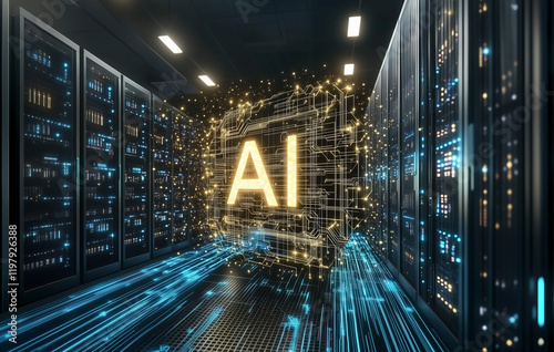Golden Mind: The AI Logo of Innovation