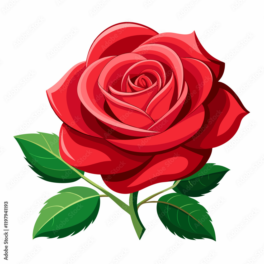 red rose isolated on white red rose isolated on white