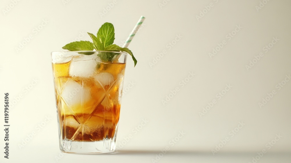 Refreshing Iced Tea with Mint Refreshing Iced Tea with Mint