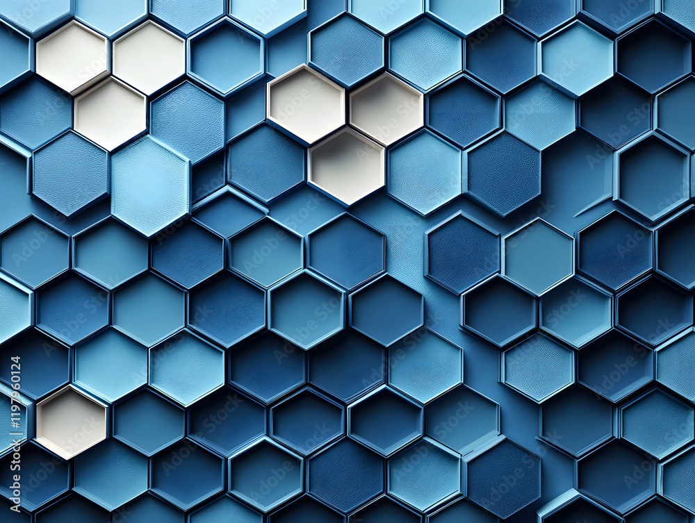 A symmetrical geometric background