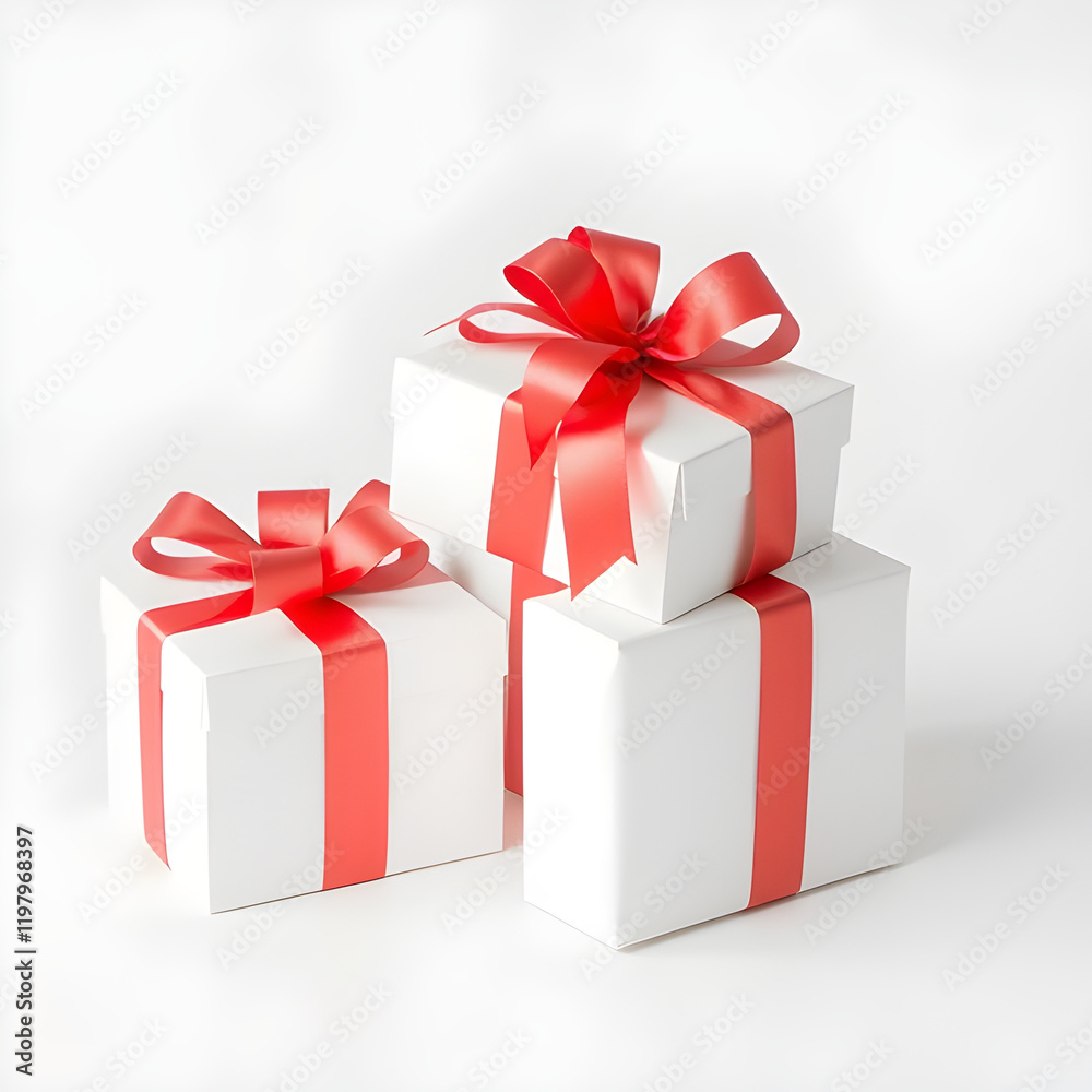 red gift box with ribbon red gift box with ribbon
