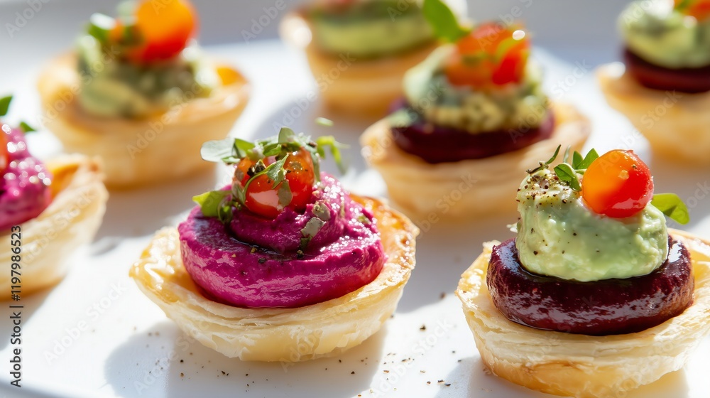 mini bites styled with bright visual accents and dynamic shadows. mini bites styled with bright visual accents and dynamic shadows.