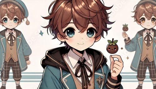 anime chibi boy