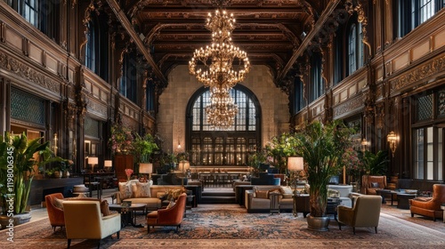 Grand Lobby of the Chicago Athletic Association Hotel: Luxurious Interior Design